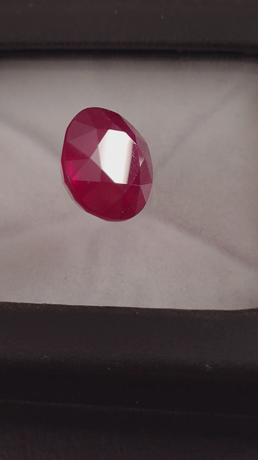 10.81ct Clarity Enhanced Ruby